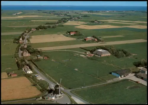 Ansichtskarte Amt Pellworm Luftbild Luftaufnahme 1995