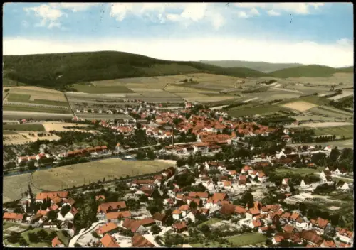 Ansichtskarte Freden (Leine) Luftbild Luftaufnahme 1976