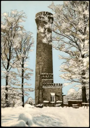 Ansichtskarte Bückeburg IDA-Turm im Harrl - Winter 1979