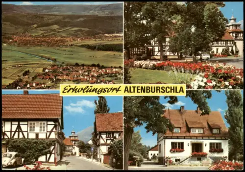 Wanfried Mehrbildkarte Ortsansichten Wanfried-ALTENBURSCHLA 1970