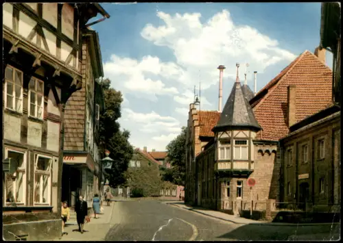 Ansichtskarte Northeim Schaupenstiel, Straßen-Ansicht, Personen 1979