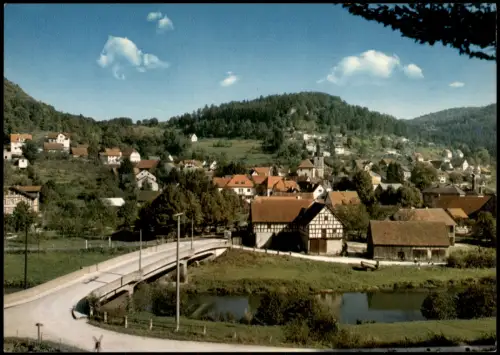 Muggendorf-Wiesenttal Umlandansicht Luftkurort MUGGENDORF/Fränk. Schweiz 1970