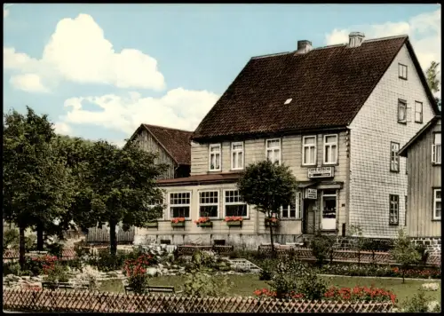 Buntenbock-Clausthal-Zellerfeld Bäckerei, Konditorei und Cafe Hermann Gösche 1972