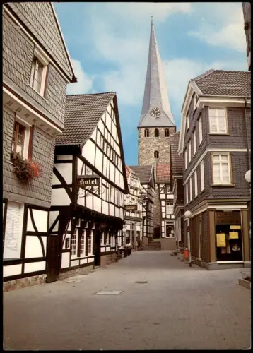 Ansichtskarte Hattingen Steinhagen - Straße, Hotel 1985
