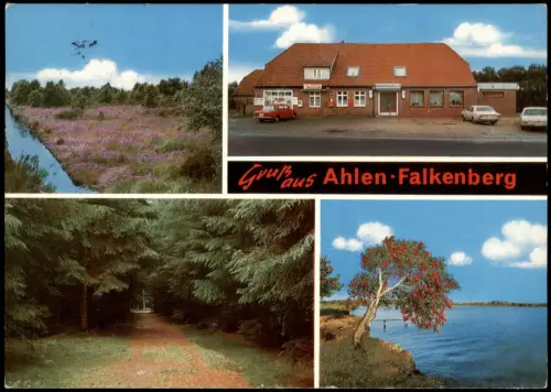 Ansichtskarte Wanna Ahlen-Falkenberg Moorquelle Restaurant 1975