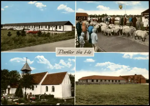 Postcard .Dänemark - Partier fra Ho Schafsmarkt 4 Bild Danmark 1979