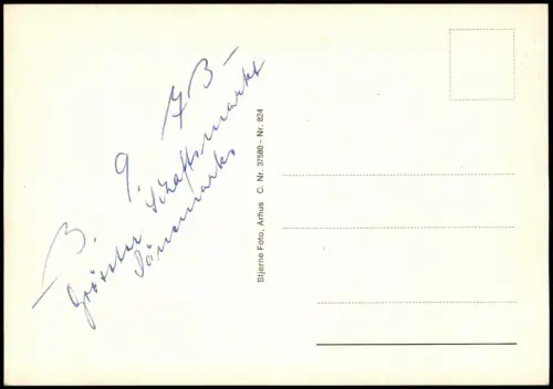 Postcard .Dänemark - Partier fra Ho Schafsmarkt 4 Bild Danmark 1979