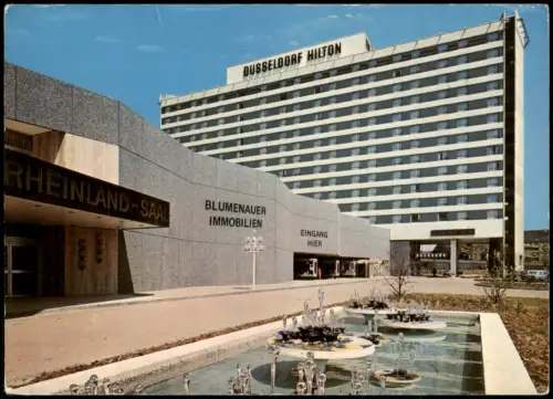 Ansichtskarte Düsseldorf BLUMENAUER IMMOBILIEN Georg Glock Str. 20 1988