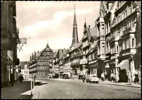 Ansichtskarte Hameln Osterstraße mit Hochzeitshaus 1972