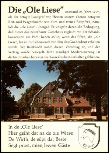 Panker bei Lütjenburg Historisches Gasthaus und Hotel „Ole Liese"  1975