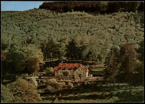 Bad Harzburg Berghotel Silberborn vom Flugzeug aus (Luftbild) 1965