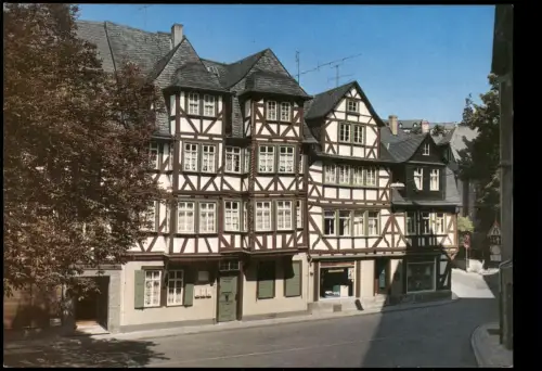 Ansichtskarte Wetzlar Straßen Partie am Jerusalemhaus 1990