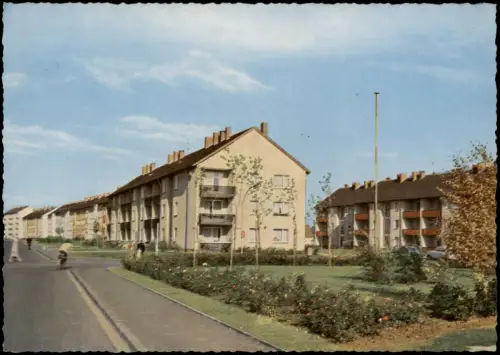 Ansichtskarte Porz-Köln Porz-Eil, Humboldstraße, Wohnhausblock 1970