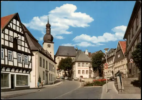 Ansichtskarte Arnsberg Ortsansicht, Alter Markt 1980
