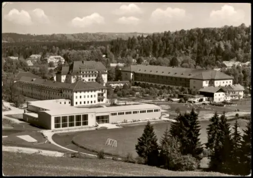 Ansichtskarte Bad Tölz Versorgungs-Krankenhaus mit Kurabteilung 1961