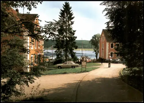 Körbecke (Möhnesee) Yachtclub Westfalia Arnsberg e.V. Clubhaus am Möhnesee 1980