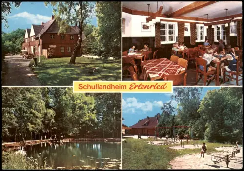 Großhansdorf Mehrbild-AK Schullandheim Erlenried Radeland-Großhansdorf 1980