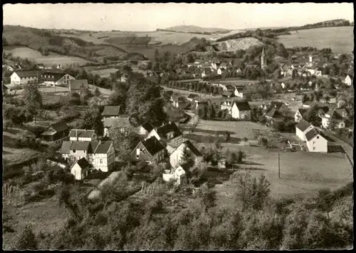 Ansichtskarte Wiehl Blick auf die Stadt 1963