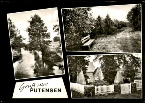 Ansichtskarte Putensen-Salzhausen 3 Bild Umlandansichten 1971