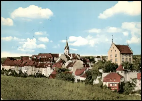 Ansichtskarte Engen (Hegau) Partie an der Stadt 1987