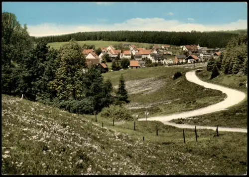 Ansichtskarte Buntenbock-Clausthal-Zellerfeld Weg zur Stadt 1968