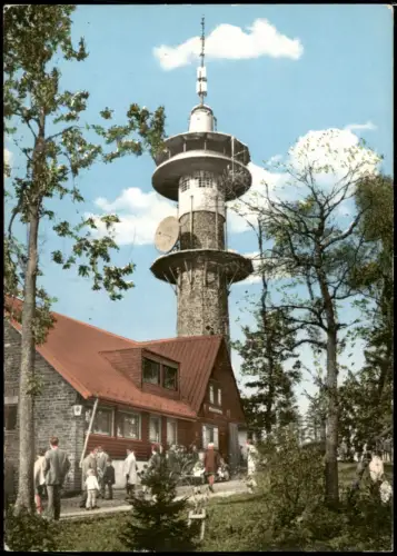 Ferndorf (Kreuztal) Kindelsberg Aussichtsturm mit Raststätte 1977