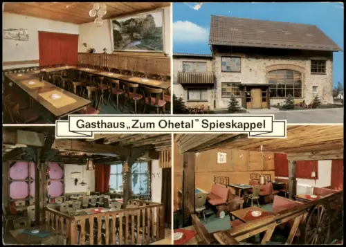 Ansichtskarte Frielendorf 4 Bild Gasthaus zum Ohetal 1968
