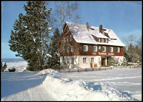 Ansichtskarte Hallwangen-Dornstetten Cafe-Pension Waldliesel 1988