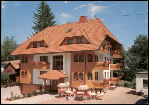Ansichtskarte Rötenbach-Friedenweiler Gästehaus Rössle 1978