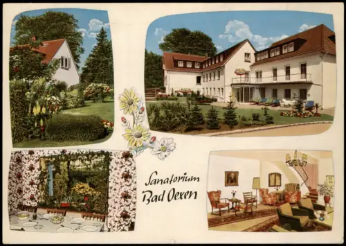 Ansichtskarte Bad Oeynhausen OT Eidinghausen MN Sanatorium Bad Oexen 1974