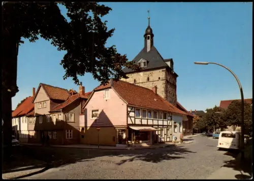 Ansichtskarte Salzgitter Kirchplatz mit St. Mariä Jakobi Kirche 1972
