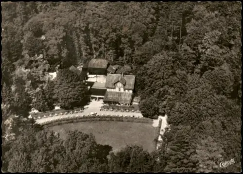 Schöppenstedt Luftbild Waldgaststätte „TETZELSTEIN" in Elm 1968
