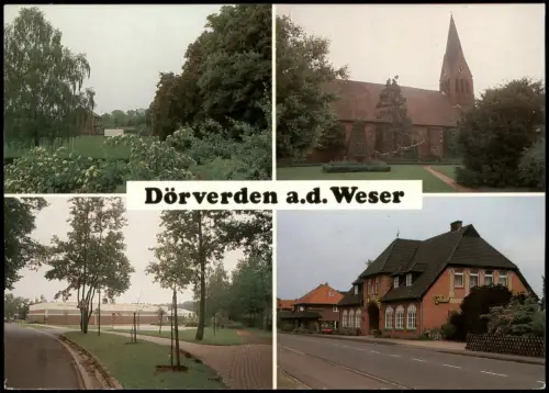 Ansichtskarte Dörverden Stadtteilansichten 1968