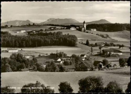 Ansichtskarte Surberg LK Traunstein mit Kienberg, Rauschberg u. Zinnkopf 1971