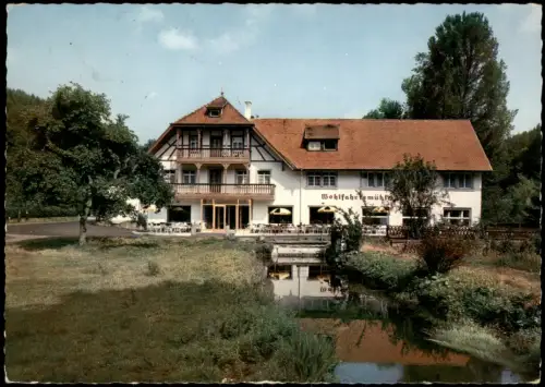 Ansichtskarte Hardheim Gasthof zur Wohlfahrtsmühle 1974
