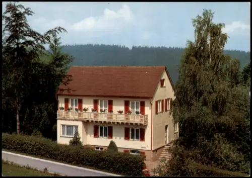 Ansichtskarte Bad Wildbad Haus Beck 1978
