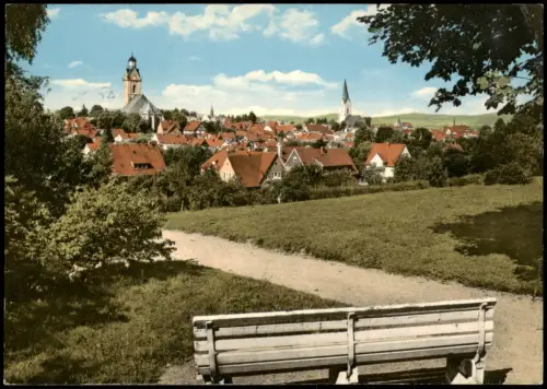 Ansichtskarte Korbach Stadtpartie Waldeck 1975