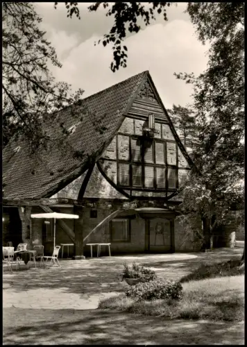 Ansichtskarte Worpswede Cafe und Hotel - Fotokarte 1972
