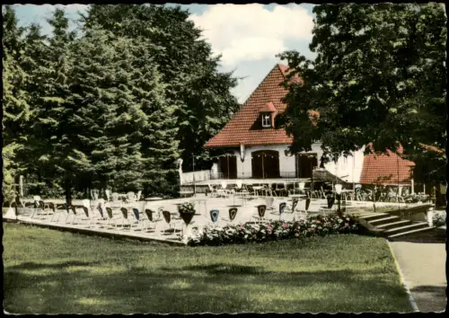 Leichlingen Umland-Ansicht Partie am Sanatorium Roderbirken 1965
