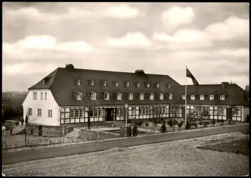Burg an der Wupper-Solingen Umland-Ansicht Partie an der Jugendherberge 1969