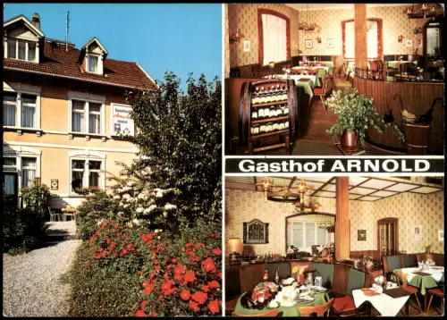 Denzlingen Gasthof ARNOLD ADAC AvD HOTEL Bes. Familie Arnold 1980