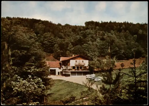 Ansichtskarte Krausenbach Gasthaus und Pension Heppe 1972
