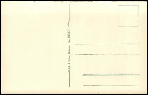 Postcard Tetschen-Bodenbach Decín Villa Schäferwand Schloß 1914