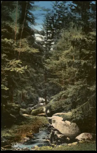 Karlsbad Karlovy Vary Lamnitzbach oberhalb Donawitzer Mühle 1914