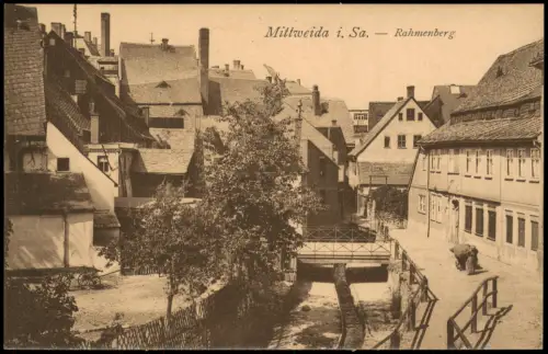 Ansichtskarte Mittweida Rahmenberg 1921