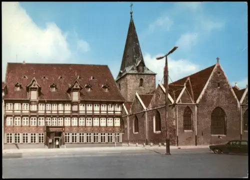 Ansichtskarte Braunschweig Straßen Partie am Haus zur Hanse 1965