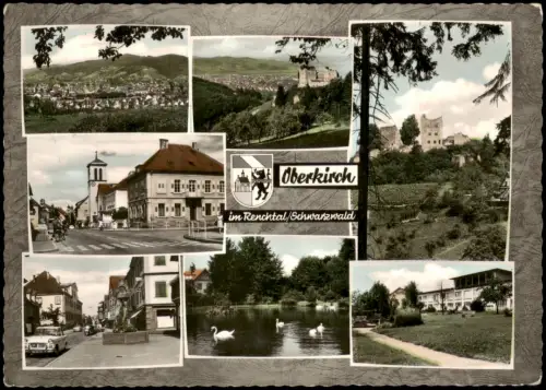 Ansichtskarte Oberkirch (Baden) Mehrbildkarte mit diversen Ortsansichten 1968