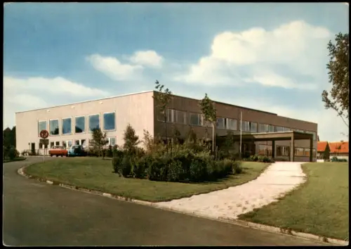 Ansichtskarte Clausthal-Zellerfeld Bibliothek (Gebäude-Ansicht) 1968