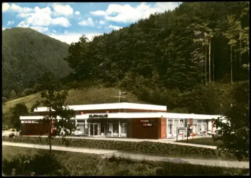 Ansichtskarte Zorge Partie am Kurhaus 1965