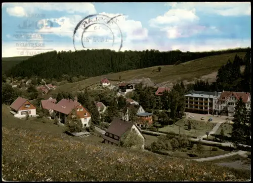 Altenau-Clausthal-Zellerfeld Teilansicht Altenau im Oberharz 1970